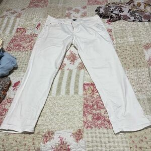 Ann Taylor  White Jeans Size 14